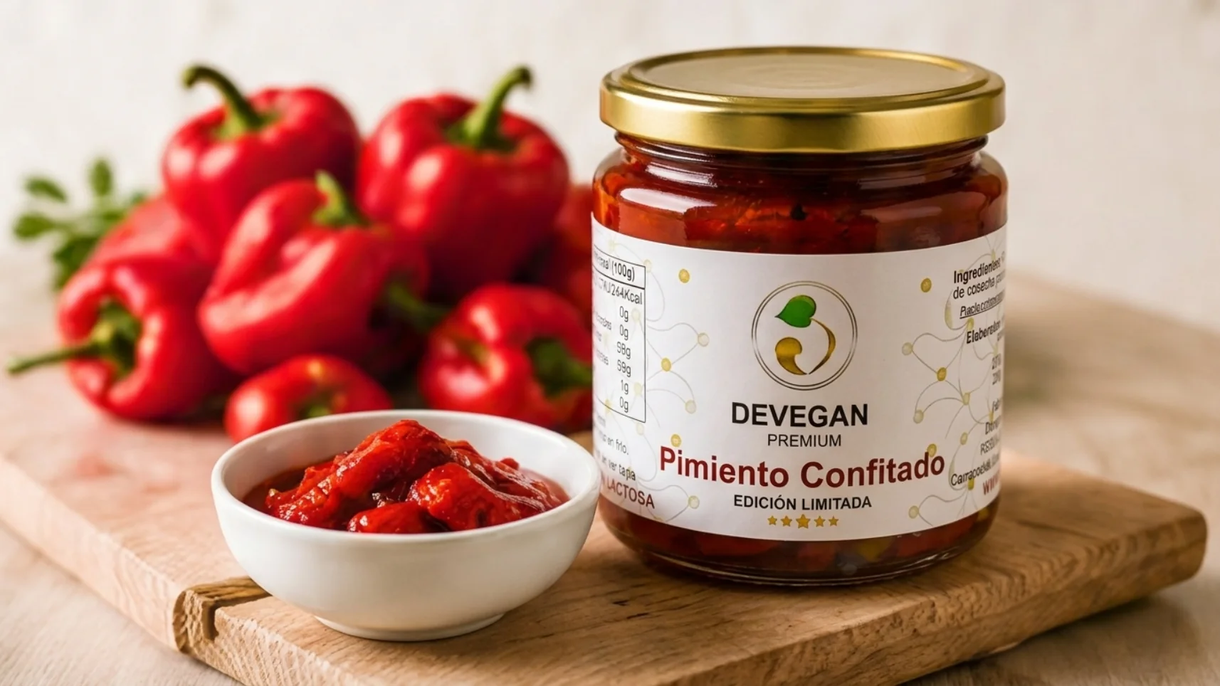 Pimiento confitado Devegan
