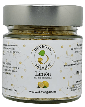 escamas de sal limón