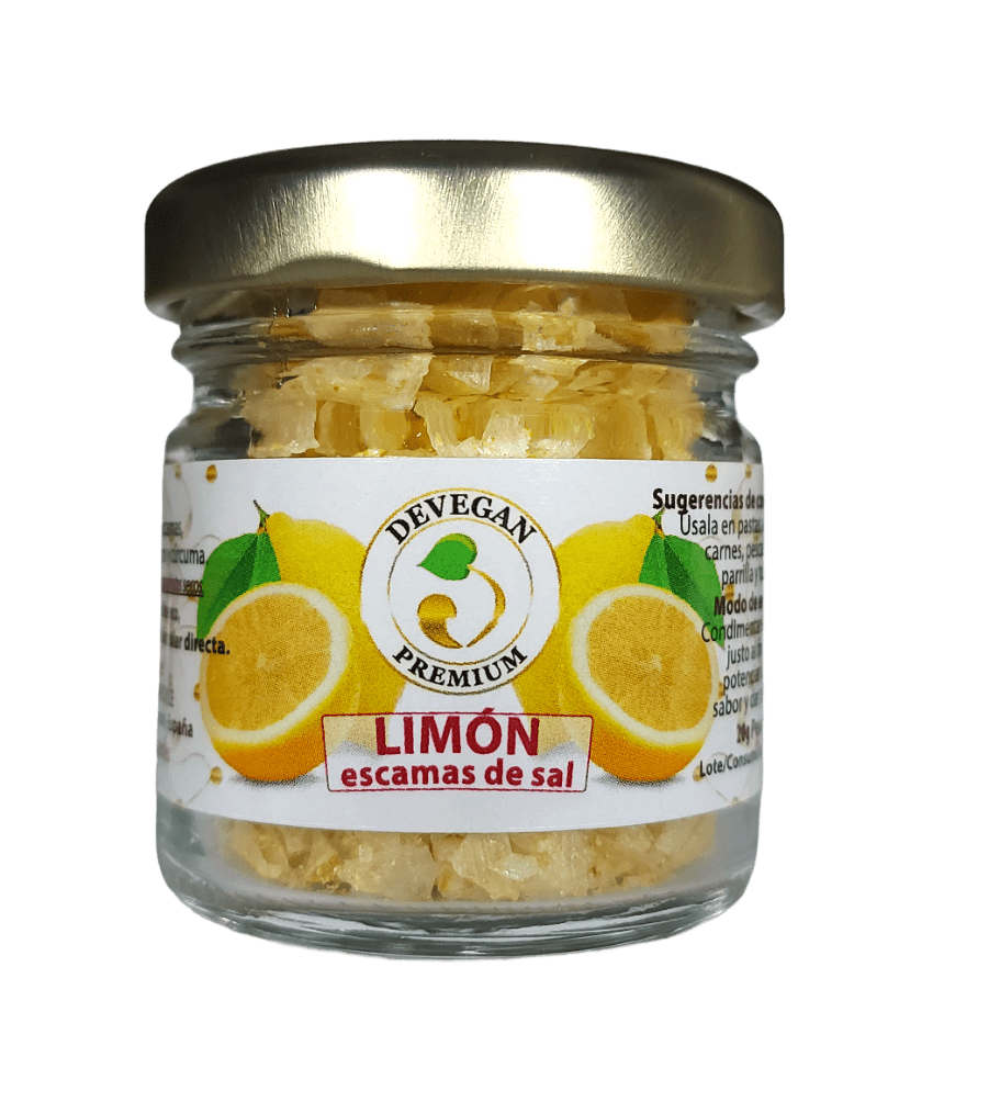Escama de sal con limón