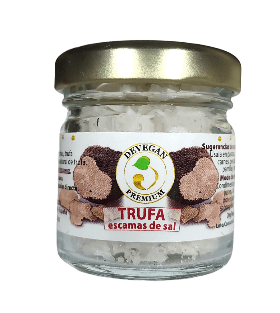 Escama de sal con trufa