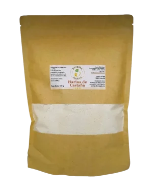 Harina de castaña